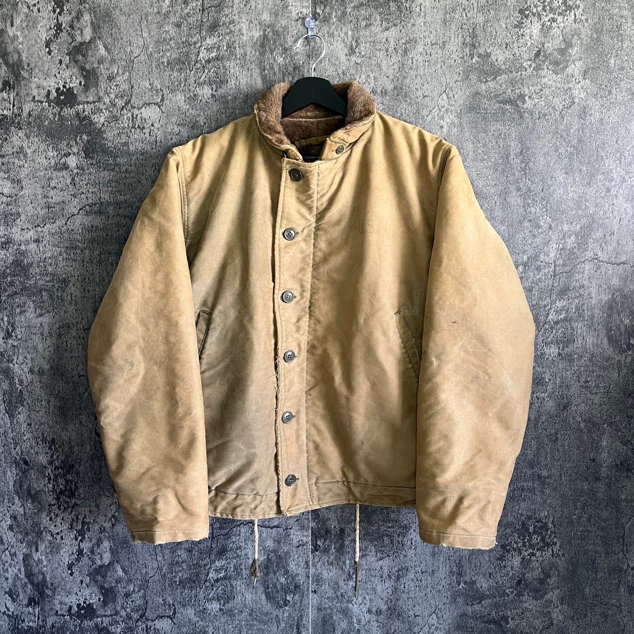 40s US NAVY N-1 Deck Jacket 42 | Amb:STORAGE