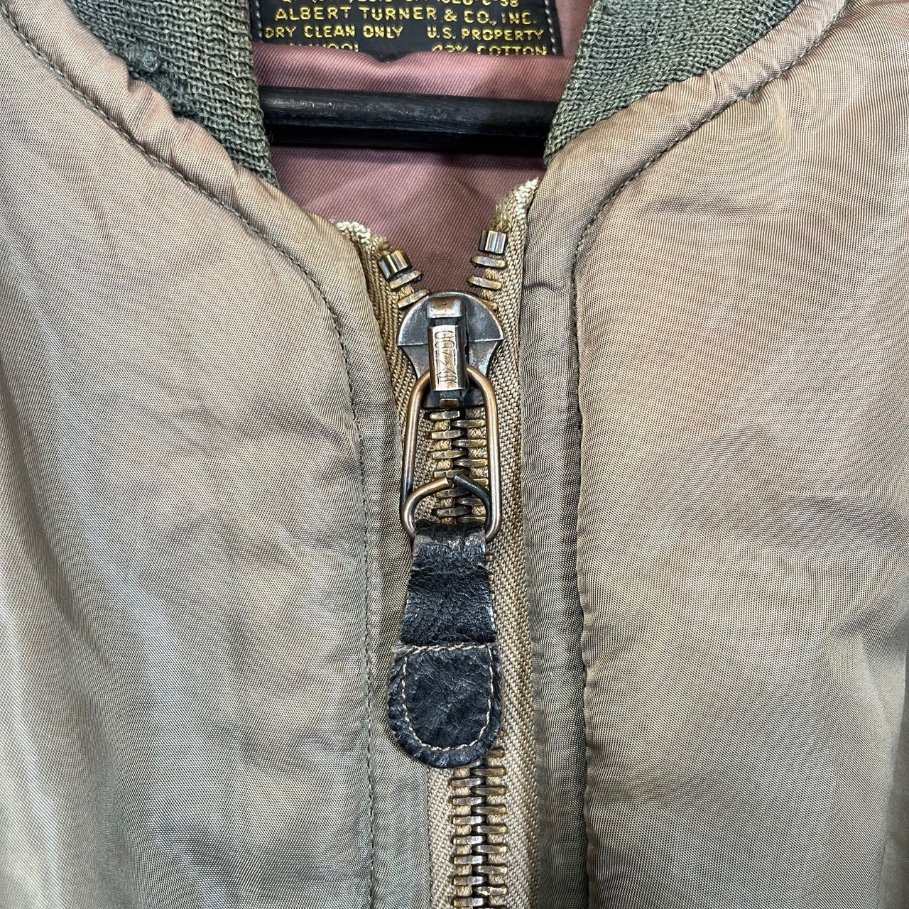 50s USAF MA-1 Flight Jacket L | Amb:STORAGE