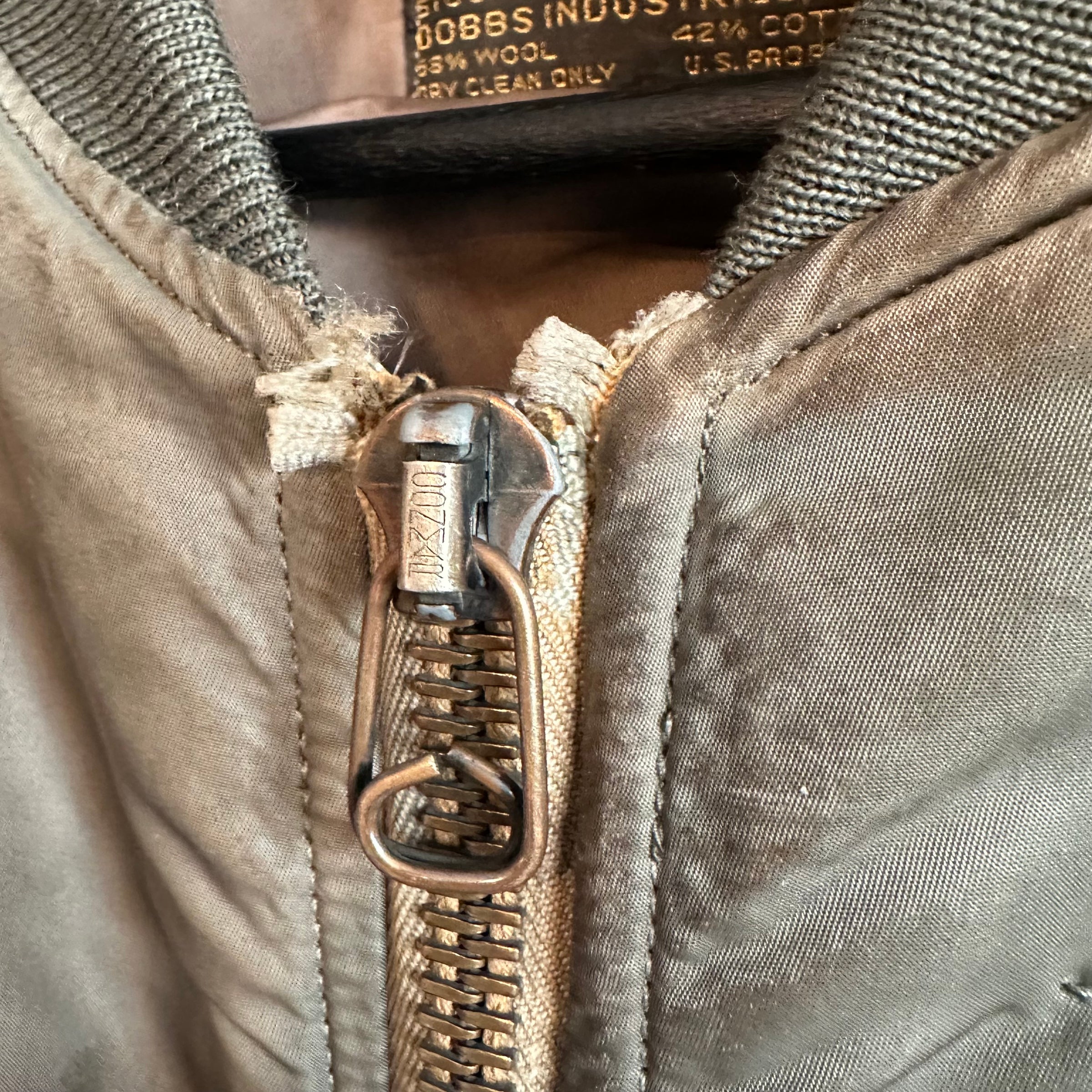50s USAF MA-1 Flight Jacket M | Amb:STORAGE