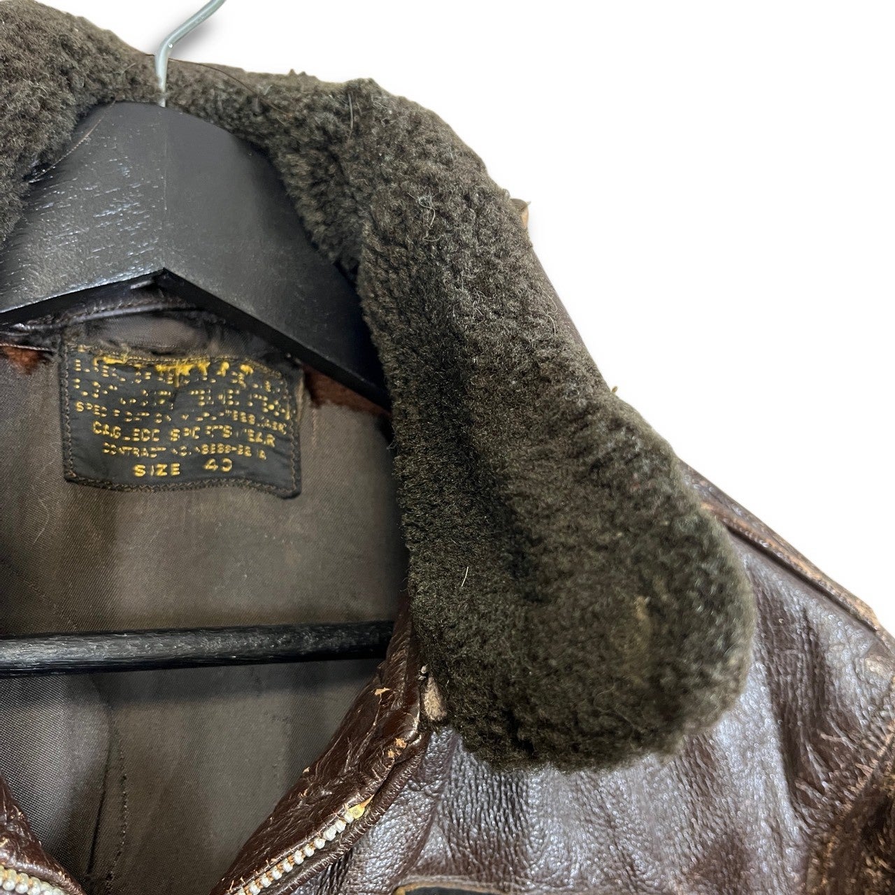50s US NAVY G-1 Flight Jacket 40 | Amb:STORAGE