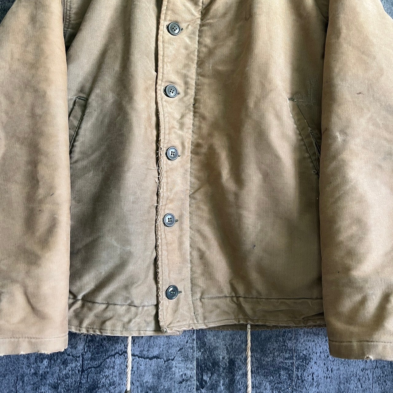 40s US NAVY N-1 Deck Jacket 42 | Amb:STORAGE